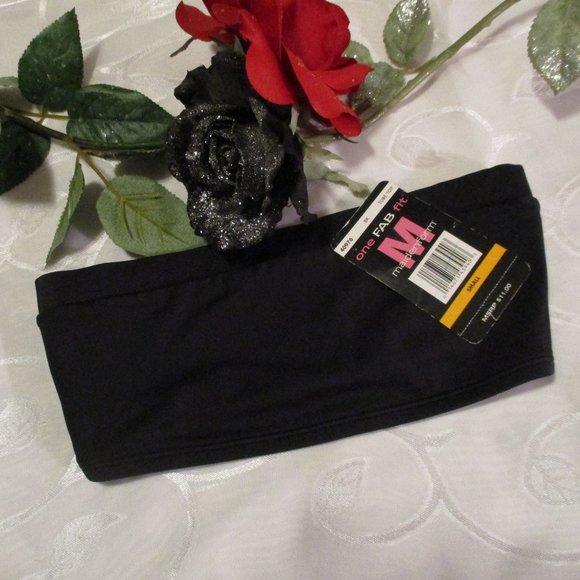 MAIDENFORM BLACK TUBE TOP – STRAPLESS BRA – NWT - Picture 8 of 9
